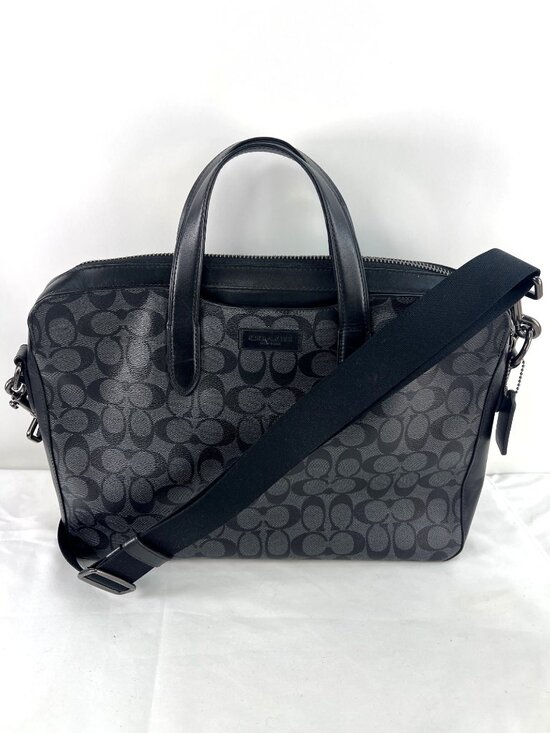 NWT Coach Penn Brief In Signature Canvas c2837 Value Price  Coach Penn Brief In Signature Canvas c2837